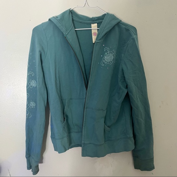 Sweaters - blue zip up jacket 🫐